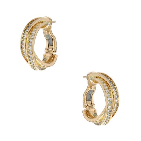 cartier boucles d'oreilles